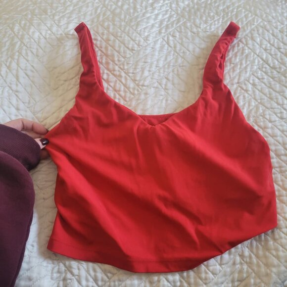 Aerie Real Me Offline Matching Set Red Size Medium GUC - Picture 12 of 12
